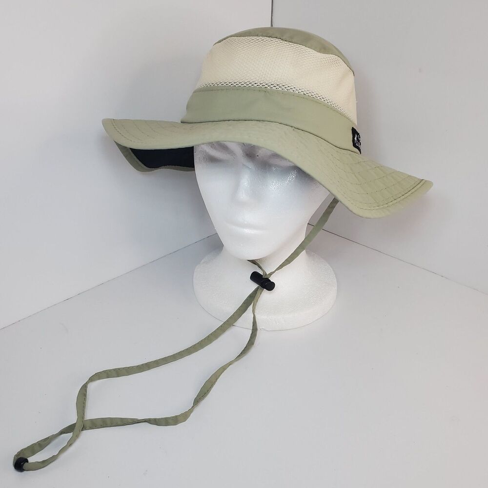 Dorfman Pacific DPC Outdoor Design Sun Hat Sz S Olive Green Boonie Fishing Golf